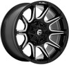 Fuel Off-Road Wheels 22X10 Fuel Off-Road Super C Gloss Black Milled FC880 8x6.5/165 -18mm 