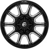 Fuel Off-Road Wheels 22X12 Fuel Off-Road Super C Gloss Black Milled FC880 (* May Require Trimming) 5x5/127 5x5.5/139.7 -44mm 