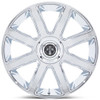 Dub Wheels 24x10 DUB DC273 Pull Chrome 5x115 5x120 15mm 