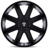 Dub Wheels 24X10 DUB DC273 Pull Gloss Black 6x135 6x5.5/139.7 30mm 