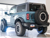 AWE Tuning 21-22 Ford Bronco 0FG Single Rear Exit Exhaust w/Chrome Silver Tip & Bash Guard 3015-22789