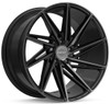 Inovit Wheels 20x10 Inovit Turbine II Satin Black Machined w/ Dark Tint (Bi-Directional) (Right) 5x120 37mm 