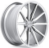 Inovit Wheels 19x9.5 Inovit Frixion 5 Satin Silver Machined & Ball Cut Milled 5x4.5/114.3 38mm 