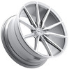 Inovit Wheels 20x8.5 Inovit Frixion 5 Satin Silver Machined & Ball Cut Milled 5x120 35mm* 
