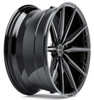Inovit Wheels 19x9.5 Inovit Frixion 5 Satin Black Machined & Ball Cut Milled w/ Dark Tint 5x112 5x4.5/114.3 38mm 