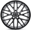 Inovit Wheels 19x9.5 Inovit Blitz Satin Black Machined w/ Dark Tint 5x112 40mm 