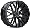Inovit Wheels 19x8.5 Inovit Blitz Satin Black Machined w/ Dark Tint 5x120 35mm 