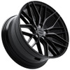 Inovit Wheels 20x10 Inovit Blitz Satin Black Machined w/ Dark Tint 5x4.5/114.3 40mm 