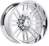 Hartes Metal Wheels 22x12 Hartes Metal Off-Road Whipsaw Polished (* May Require Trimming) 5x4.5/114.3 5x5/127 -44mm* 