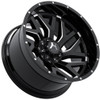 Hartes Metal Wheels 22x12 Hartes Metal Off-Road Stealth Satin Black Milled (Bi-Directional) (Right) (* May Require Trimming) 6x135 6x5.5/139.7 -44mm 