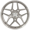 Rohana Wheels 22x10.5 Rohana RFX11 Brushed Titanium (Cross Forged) (Deep Concave) 5x130 22mm 