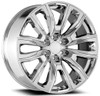 OE Concept Wheels 20x9 OE Concepts Replica 2022-2023 GMC Sierra Denali Chrome w/ Chrome Insert G30 6x5.5/139.7 28mm 