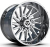 TIS Off-Road Wheels (Black Friday Sale) 20x12 TIS Off-Road 547C Chrome (* May Require Trimming) 5x5.5/139.7 5x150 -44mm 