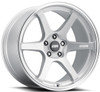 ESR Wheels 19x8.5 ESR AP6 Hyper Silvre w/ Machined Lip (Flow Form) 5x4.25/108 30mm (CUSTOM) 