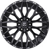 TIS Off-Road Wheels 22X12 TIS Off-Road 566BM Gloss Black Milled (* May Require Trimming) 8x6.5/165 -44mm 