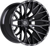 TIS Off-Road Wheels 20X9 TIS Off-Road 566BM Gloss Black Milled 6x5.5/139.7 18mm 