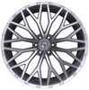 TIS Off-Road Wheels 26X12 TIS Off-Road 566BSM Brushed Silver & Milled (* May Require Trimming) 6x5.5/139.7 -44mm 