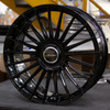 Vossen Wheels 22X9.5 Vossen HF-8 Gloss Black (Hybrid Forged) (Deep Concave) (CUSTOM) 