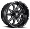 Fuel Off-Road Wheels 20x9 Fuel Off-Road Vandal Gloss Black Milled D627 6x135 6x5.5/139.7 19mm 