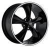Foose Wheels 18x8 Foose Legend Gloss Black w/ Lip Groove F104 5x4.5/114.3 1mm 