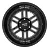 Moto Metal Wheels 22x12 Moto Metal MO800 Deep Six Gloss Black Milled (* May Require Trimming) 5x5/127 -44mm 
