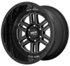 Moto Metal Wheels 22x12 Moto Metal MO800 Deep Six Gloss Black Milled (* May Require Trimming) 6x5.5/139.7 -44mm 