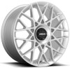 Rotiform Wheels 19x8.5 Rotiform BLQ-C Silver R167 5x4.25/108 5x4.5/114.3 35mm 