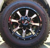 Moto Metal Wheels 17x9 Moto Metal MO970 Gloss Black Machined 5x5/127 5x5.5/139.7 -12mm 