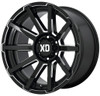 XD Series Wheels (Clearance - No Returns) 18x9 XD Series XD847 Outbreak Gloss Black Milled 8x6.5/165 0mm 