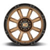 XD Series Wheels (Clearance) 20x10 XD Series XD863 Titan Matte Bronze w/ Black Lip 8x170 -18mm 
