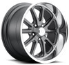 US Mags Wheels 18X7 US Mags U111 Rambler Gray w/ Diamond Cut Lip 5x5/127 1mm 