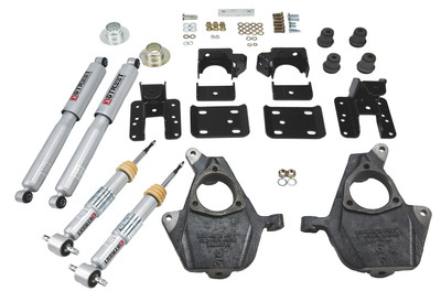 Belltech LOWERING KIT 16.5-18 Chevy Silverado Crew Cab 2WD 3-4F / 7R 1016SP Belltech LOWERING KIT 16.5-18 Chevy Silverado Crew Cab 2WD 3-4F / 7R 1016SP