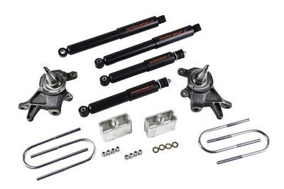 Belltech LOWERING KIT WITH ND2 SHOCKS 98-00 Nissan Frontier 2WD (all except: crew cab) 439ND Belltech LOWERING KIT WITH ND2 SHOCKS 98-00 Nissan Frontier 2WD (all except: crew cab) 439ND