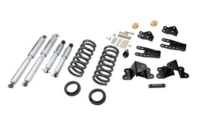 Belltech LOWERING KIT WITH SP SHOCKS 90-94 Chevrolet Silverado/Sierra C1500 (454 SS Only) & 88-98 Chevrolet Silverado/Sierra C2500 (All ext 8 Lug) 698SP