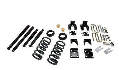 Belltech LOWERING KIT WITH ND2 SHOCKS 04-06 Silverado/Sierra 1500 2wd (Crew Cab 4DR) & 2007 Silverado/Sierra 1500 2wd (Crew Cab 4DR) 673ND Belltech LOWERING KIT WITH ND2 SHOCKS 04-06 Silverado/Sierra 1500 2wd (Crew Cab 4DR) & 2007 Silverado/Sierra 1500 2wd (Crew Cab 4DR) 673ND