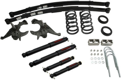Belltech LOWERING KIT WITH ND2 SHOCKS 94-04 S10 / S15 Std Cab Pickup Only (6cyl.) & 96-03 Isuzu Hombre (6cyl.) 620ND Belltech LOWERING KIT WITH ND2 SHOCKS 94-04 S10 / S15 Std Cab Pickup Only (6cyl.) & 96-03 Isuzu Hombre (6cyl.) 620ND