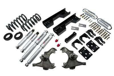 Belltech LOWERING KIT WITH SP SHOCKS 90-96 C2500 Ext Cab - Single Rear Wheel 8-Lug Only & 89-96 C3500 Crew Cab / Dually 722SP Belltech LOWERING KIT WITH SP SHOCKS 90-96 C2500 Ext Cab - Single Rear Wheel 8-Lug Only & 89-96 C3500 Crew Cab / Dually 722SP
