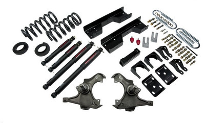 Belltech LOWERING KIT WITH ND2 SHOCKS 1988 C3500 Crew Cab Dually 727ND Belltech LOWERING KIT WITH ND2 SHOCKS 1988 C3500 Crew Cab Dually 727ND