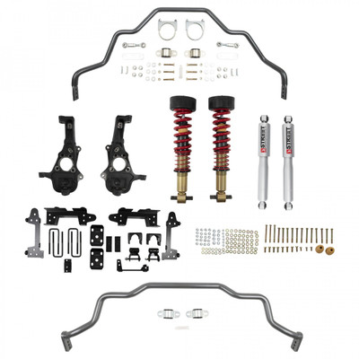 Belltech LOWERING KIT 19-21 GM Silverado / Sierra 1500 2WD All Cabs - 2-5in Fr / 6in R 1040HK Belltech LOWERING KIT 19-21 GM Silverado / Sierra 1500 2WD All Cabs - 2-5in Fr / 6in R 1040HK