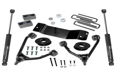 Superlift 14-18 Chevy Silv 1500 4WD 3.5in Lift Kit w/ Alum/Stamped Steel Control Arms & Rear Shocks 3600 Superlift 14-18 Chevy Silv 1500 4WD 3.5in Lift Kit w/ Alum/Stamped Steel Control Arms & Rear Shocks 3600
