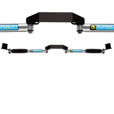 Superlift 99-04 Ford F-250/350 4WD Dual Steering Stabilizer Kit - SR SS by Bilstein (Gas) 92710 Superlift 99-04 Ford F-250/350 4WD Dual Steering Stabilizer Kit - SR SS by Bilstein (Gas) 92710