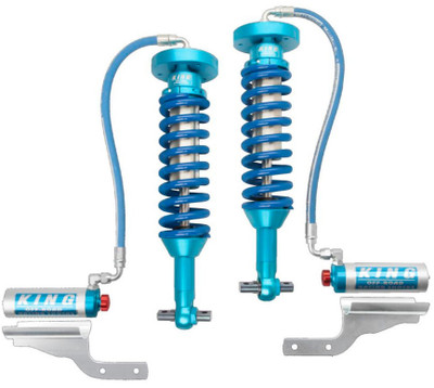 King Shocks 15-20 Ford F150 2WD Front 2.5 Dia Remote Reservoir Coilover w/Adjuster (Pair) 25001-355A King Shocks 15-20 Ford F150 2WD Front 2.5 Dia Remote Reservoir Coilover w/Adjuster (Pair) 25001-355A