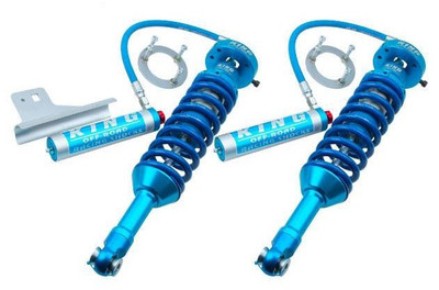 King Shocks 15-20 Ford F150 4WD Front 2.5 Dia Remote Reservoir Coilover w/Adjuster (Pair) 25001-367A King Shocks 15-20 Ford F150 4WD Front 2.5 Dia Remote Reservoir Coilover w/Adjuster (Pair) 25001-367A