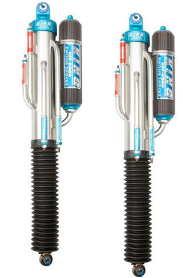 King Shocks 2017+ Ford F150 Raptor 4WD Rear 3.0 Dia Bypass Piggyback Shock w/Perf Fin Res (Pair) 30001-404 King Shocks 2017+ Ford F150 Raptor 4WD Rear 3.0 Dia Bypass Piggyback Shock w/Perf Fin Res (Pair) 30001-404