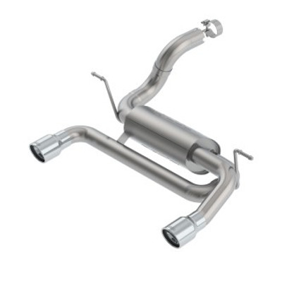Borla 18-19 Jeep Wrangler JL/JLU 2.0L 4Cyl 2DR/4DR Axle Back Exhaust ATAK w/ 3.5in Tips 11964 Borla 18-19 Jeep Wrangler JL/JLU 2.0L 4Cyl 2DR/4DR Axle Back Exhaust ATAK w/ 3.5in Tips 11964