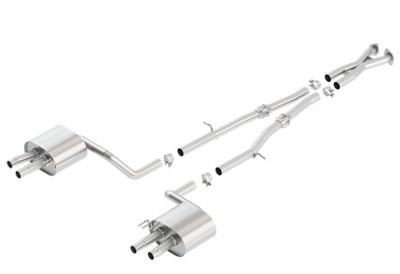 Borla 2018 Kia Stinger 3.3L V6 Turbo 2.25in Pipe Dia Dual Split Rear Exit S-Type Cat-Back Exhaust 140736