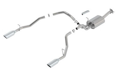 Borla 2019 RAM 1500 5.7L V8 AT 4DR Crew Cab Short Bed Touring SS Catback Exhaust 140758 Borla 2019 RAM 1500 5.7L V8 AT 4DR Crew Cab Short Bed Touring SS Catback Exhaust 140758
