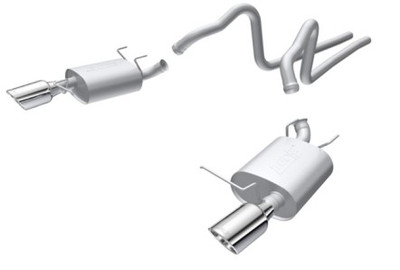 Borla 2011 Ford Mustang 3.7L 6cyl 6spd RWD SS S-Type Catback Exhaust 140375