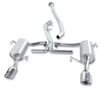 Borla 08-10 Subaru Impreza 2.5i Sedan 4DR SS Catback Exhaust 140324 Borla 08-10 Subaru Impreza 2.5i Sedan 4DR SS Catback Exhaust 140324