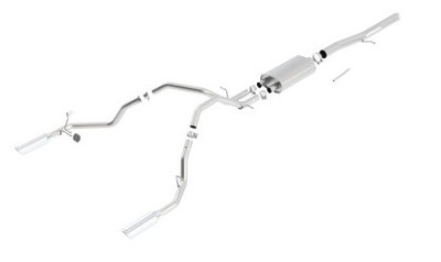 Borla 11 Chevrolet Silverado 1500LT/LTZ / GMC Sierra 1500 SLE/SLT S-Type SS Catback Exhaust 140437 Borla 11 Chevrolet Silverado 1500LT/LTZ / GMC Sierra 1500 SLE/SLT S-Type SS Catback Exhaust 140437